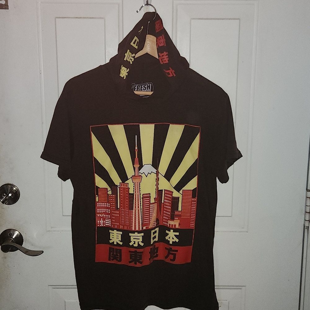 Fresh Laundry Tokyo Japan Hoodie Shirt M